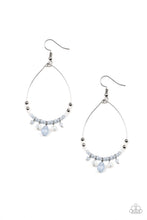 Load image into Gallery viewer, Exquisitely Ethereal Blue Earring Paparazzi Accessories