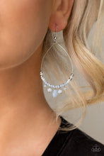 Load image into Gallery viewer, Exquisitely Ethereal Blue Earring Paparazzi Accessories
