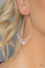 Load image into Gallery viewer, Exquisitely Ethereal Pink Earring Paparazzi Accessories