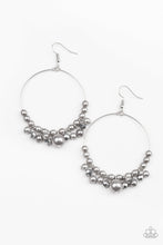 Load image into Gallery viewer, Effortless Effervescence Silver Earring Paparazzi Accessories
