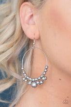Load image into Gallery viewer, Effortless Effervescence Silver Earring Paparazzi Accessories