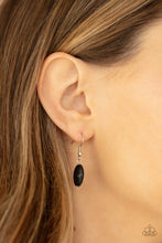 Load image into Gallery viewer, Desert Diva - Black Stone Necklace Paparazzi Accessories