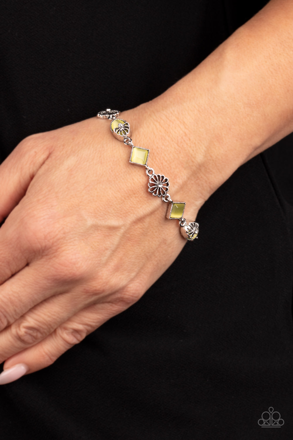 Eden Etiquette Yellow Bracelet Paparazzi Accessories