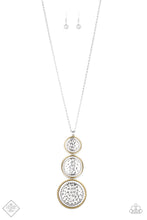 Load image into Gallery viewer, Buckle Down Silver Necklace Paparazzi Accessories