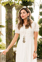 Load image into Gallery viewer, Texture Takeover Silver Earring Paparazzi Accessories