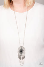 Load image into Gallery viewer, Desert Culture - Black Stone Necklace Paparazzi Accessories