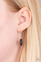 Load image into Gallery viewer, Desert Culture - Black Stone Necklace Paparazzi Accessories