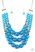 Load image into Gallery viewer, Forbidden Fruit - Blue Necklace Paparazzi Accessories