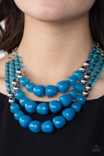 Load image into Gallery viewer, Forbidden Fruit - Blue Necklace Paparazzi Accessories
