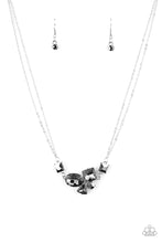 Load image into Gallery viewer, Constellation Collection - Silver Rhinestone Necklace Paparazzi Accessories