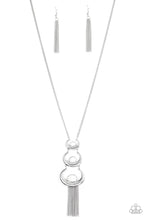 Load image into Gallery viewer, As MOON As I Can - White Necklace Paparazzi Accessories