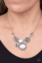 Load image into Gallery viewer, Exquisitely Eden - White Necklace Paparazzi Accessories