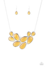 Load image into Gallery viewer, Iridescently Irresistible - Yellow Necklace Paparazzi Accessories