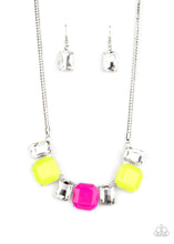 Load image into Gallery viewer, Royal Crest - Yellow Necklace Paparazzi Accessories