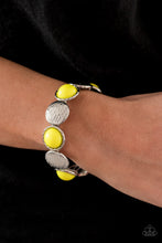 Load image into Gallery viewer, Boardwalk Boho Yellow Bracelet Paparazzi Accessories