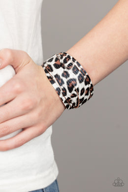 Hey GRRirl White Wrap Bracelet Paparazzi Accessories