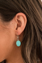 Load image into Gallery viewer, Desert Culture Blue Necklace Paparazzi Accessories