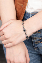 Load image into Gallery viewer, Stargazing Sparkle Silver Rhinestone Bracelet Paparazzi Accessories