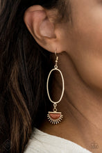 Load image into Gallery viewer, SOL Purpose Gold Earrings Paparazzi Accessories