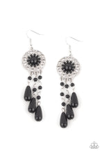 Load image into Gallery viewer, Dreams Can Come True Black Earrings Paparazzi Accessories