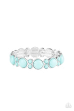 Load image into Gallery viewer, Bubbly Belle Blue Bracelet Paparazzi Accessories