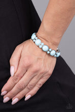 Load image into Gallery viewer, Bubbly Belle Blue Bracelet Paparazzi Accessories