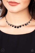 Load image into Gallery viewer, Minimal Magic - Black Choker Necklace Paparazzi Accessories