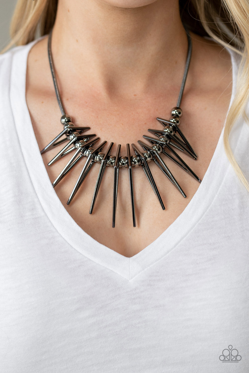Fully Charged - Black Necklace Paparazzi Accessories
