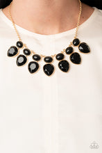 Load image into Gallery viewer, Modern Masquerade - Black Necklace Paparazzi Accessories