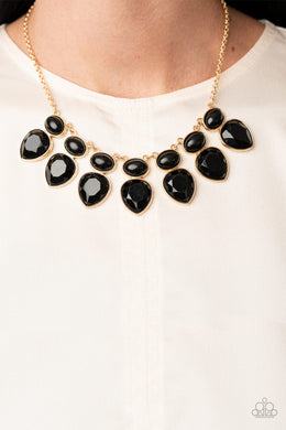 Modern Masquerade - Black Necklace Paparazzi Accessories
