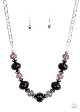 Load image into Gallery viewer, Hollywood Gossip - Black Necklace Paparazzi Accessories