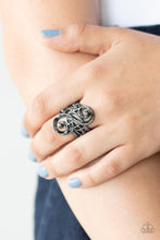 Load image into Gallery viewer, Musical Motif - Black Ring Paparazzi Accessories