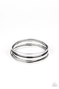 Bangles,gunmetal,Ensnared Multi Bangle Bracelet