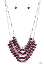 Load image into Gallery viewer, Bubbly Boardwalk Purple Necklace Paparazzi Accessories