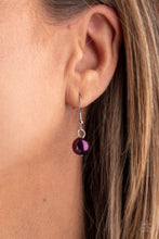 Load image into Gallery viewer, City Celebrity - Purple Pearl Necklace Paparazzi Accessories