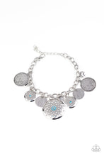 Load image into Gallery viewer, Trinket Tranquility Blue Bracelet Paparazzi Accessories