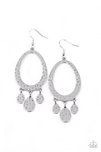 Load image into Gallery viewer, Taboo Trinket - Silver Earrings Paparazzi Accessories