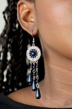 Load image into Gallery viewer, Dreams Can Come True Blue Earring Paparazzi Accessories