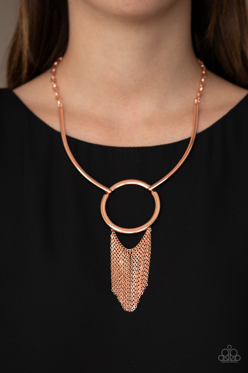 Pharaoh Paradise - Copper Necklace Paparazzi Accessories