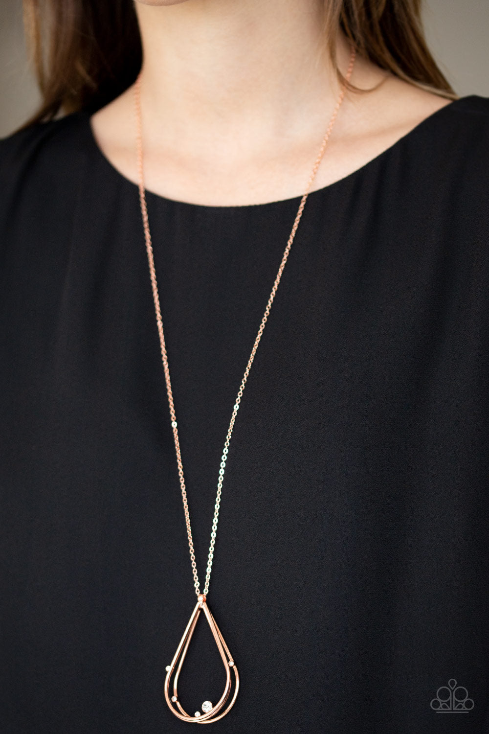 Royal REIGN-Storm - Copper Necklace Paparazzi Accessories