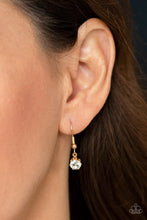 Load image into Gallery viewer, Top Dollar Diva - Gold Necklace Paparazzi Accessories