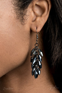 2020 Zi,blue,gunmetal,The Heather Zi Collection Necklace