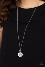 Load image into Gallery viewer, Liberty and Justice For All Red Necklace Paparazzi Accessories