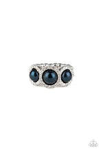 Load image into Gallery viewer, All Bets Are Off - Blue Ring Paparazzi Accessories