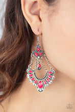 Load image into Gallery viewer, Unique Chic Pink Earrings Paparazzi Accessories