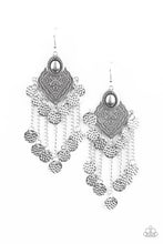 Load image into Gallery viewer, Garden Explorer Silver Earring Paparazzi Accessories