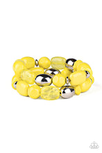 Load image into Gallery viewer, Fruity Flavor Yellow Stretchy Bracelet Paparazzi Accessories