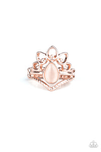Dainty Back,rose gold,Skinny Back,Wide Back,Serene Scene - Rose Gold Ring