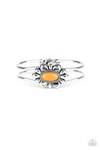 Load image into Gallery viewer, Serene Succulent Orange Hinge Bracelet Paparazzi Accessories