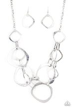 Load image into Gallery viewer, Salvage Yard Silver Necklace Paparazzi Accessories